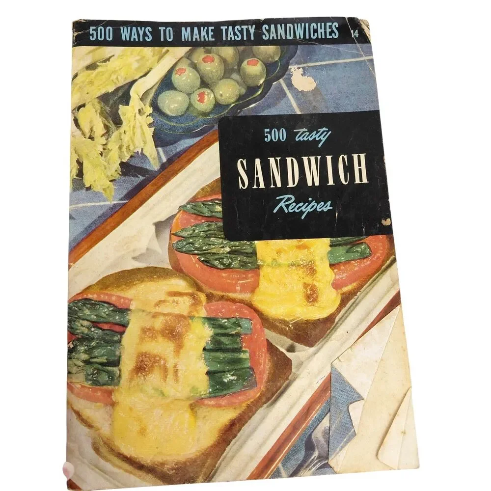 1950 Culinary Arts Inst. 250 Ways to Make Candy/Sandwiches & Pillsbury Cookbooks